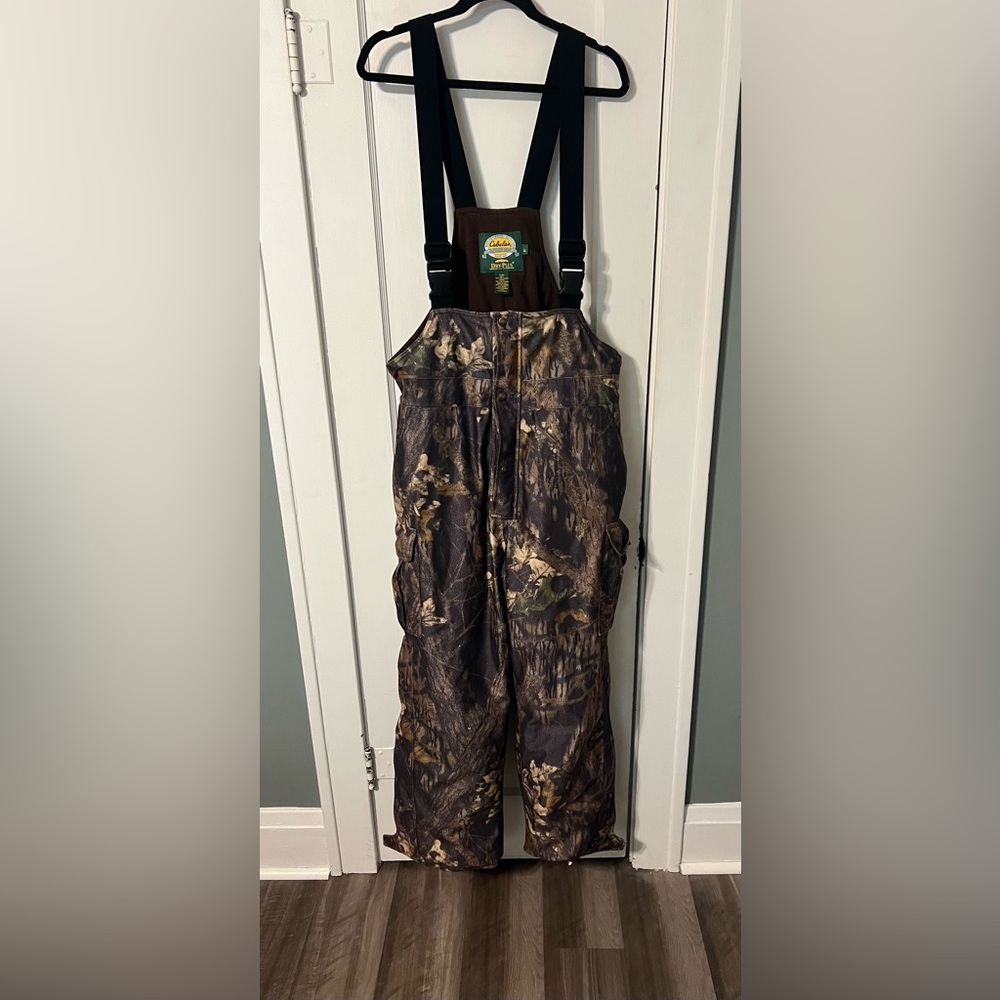 Men’s camo insulated bibs